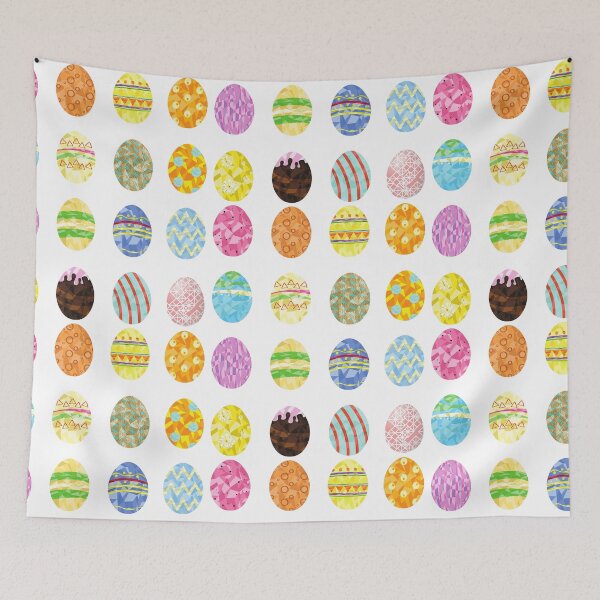 Item preview, Abstract Polygon Easter Eggs Sticker Pack designed and sold by SAVWIS.