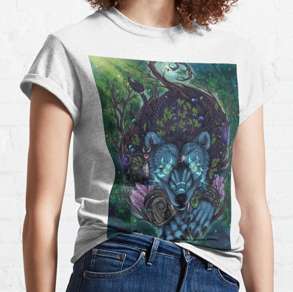 Vista previa del artículo con la obra «Garras del oso druida Ursoc», diseñado y vendido por katmewkitty.