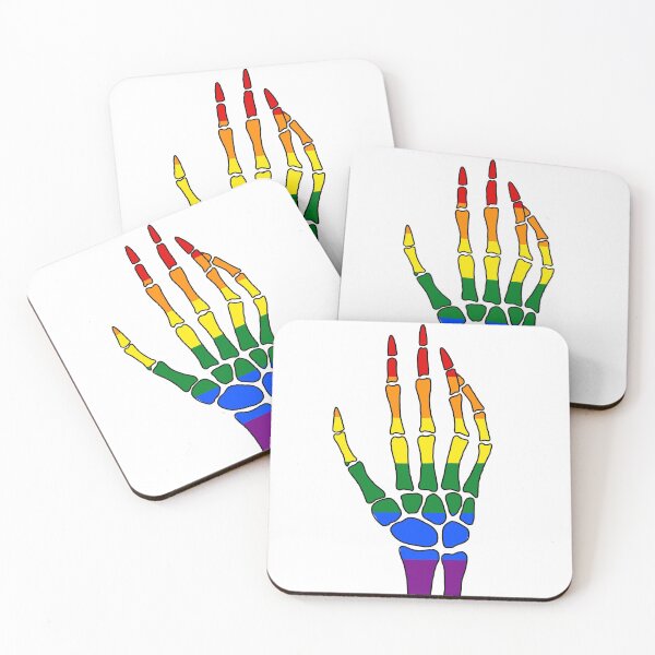 Item preview, Pride Skeleton Hand  designed and sold by josiemigisi.