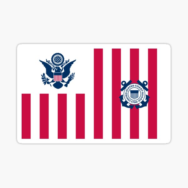 Item preview, ٍEnsign of the United States Coast Guard designed and sold by abbeyz71.