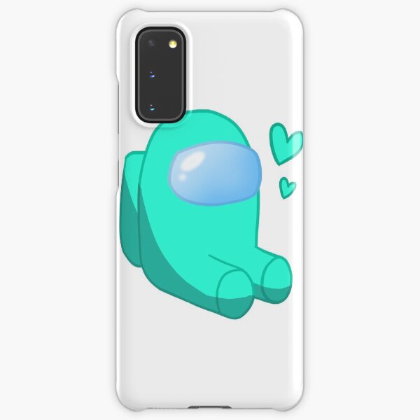 Among Us - Cyan Crewmate - Among Us Game Samsung Galaxy Snap Case