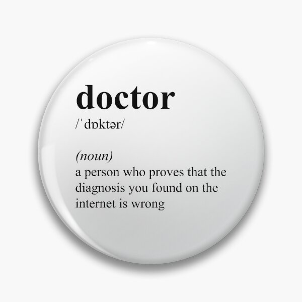 Item preview, Funny Doctor Dictionary Definition  designed and sold by JustCreativity.