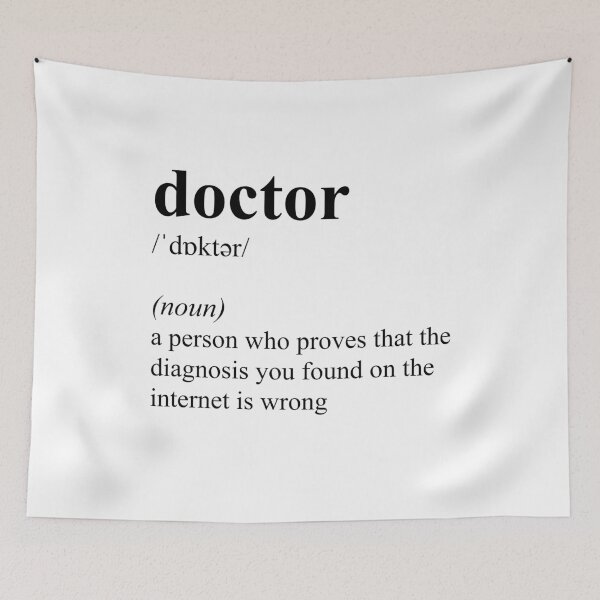 Item preview, Funny Doctor Dictionary Definition  designed and sold by JustCreativity.
