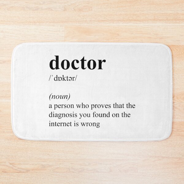 Item preview, Funny Doctor Dictionary Definition  designed and sold by JustCreativity.