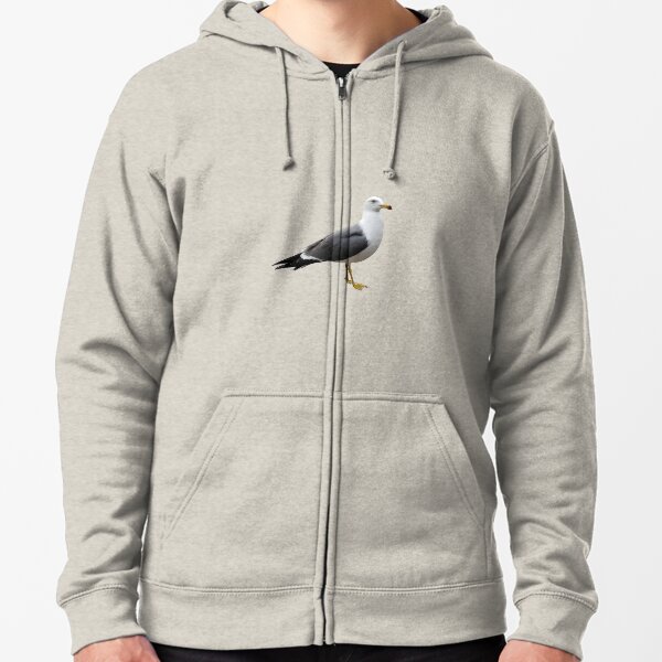 Seagull Zipped Hoodie