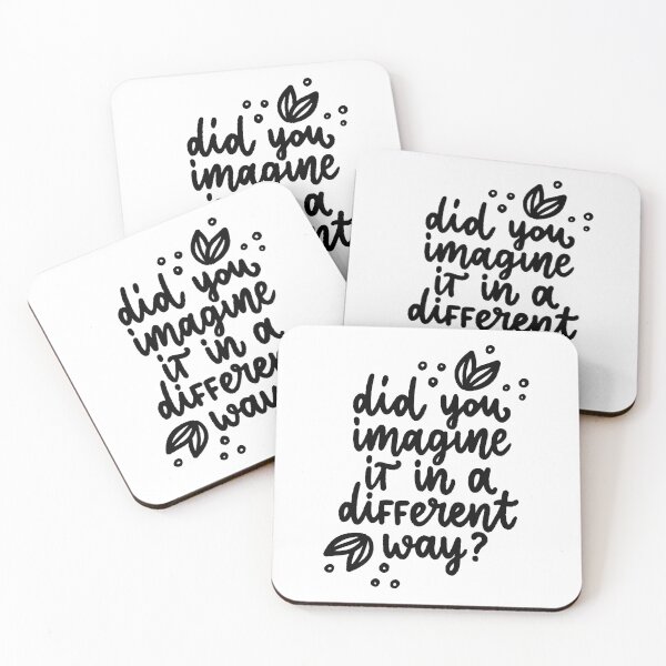 Item preview, Did you imagine it in a different way? designed and sold by letterbrighter.