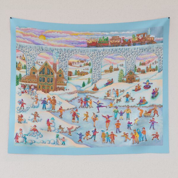 Item preview, Winter Skating Party designed and sold by astrongwater.