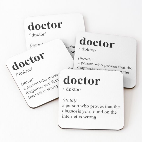 Item preview, Funny Doctor Dictionary Definition  designed and sold by JustCreativity.