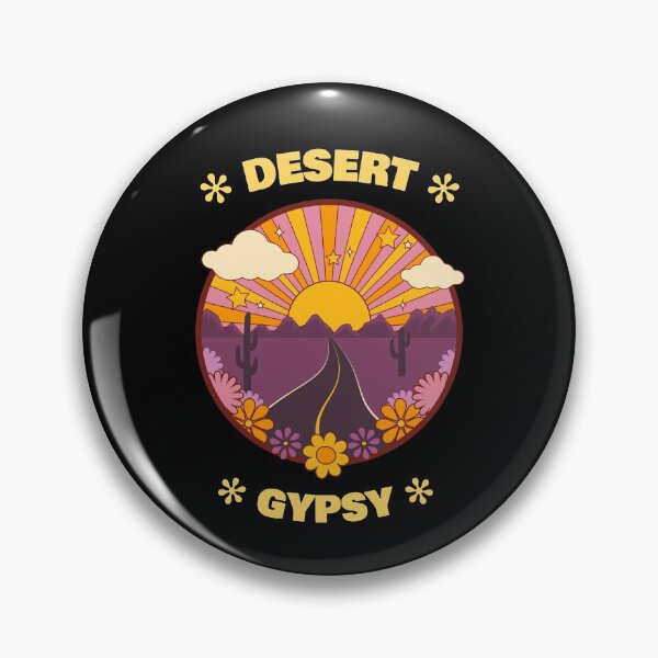 Item preview, Vintage Sunset in the Retro Desert: Desert Gypsy Life designed and sold by friendlyspoon.