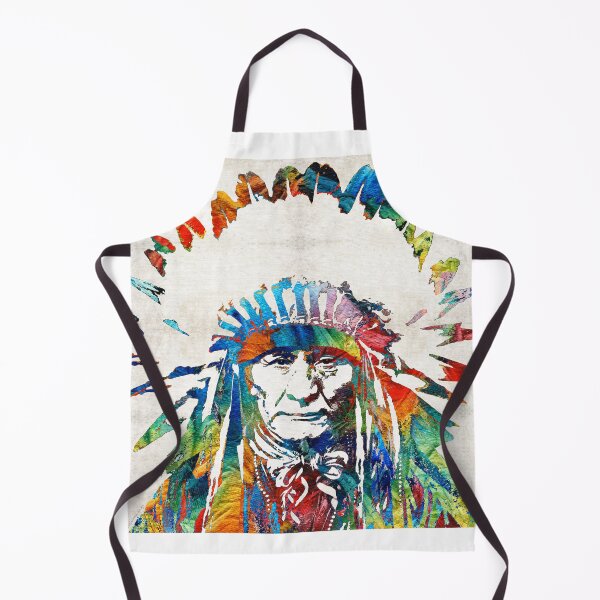 Item preview, Native American Art - Chief - By Sharon Cummings designed and sold by Sharon Cummings Art.
