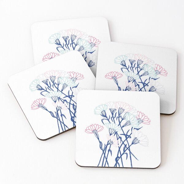 Item preview, Carnation flowers designed and sold by ThreeDotsDesign.