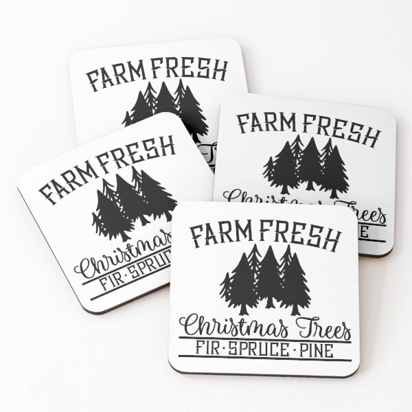 Item preview, Farm Fresh Christmas Trees designed and sold by indiebeetees.