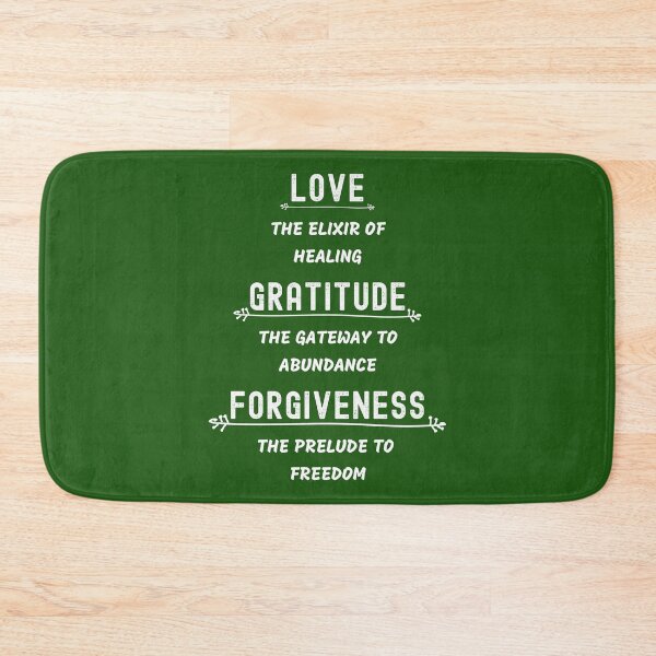Item preview, Love, Gratitude, and Forgiveness: Green Selection designed and sold by Intuitive Engines Apparel Co..