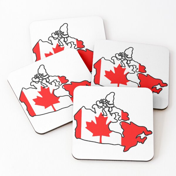 Item preview, Canada Map & Flag designed and sold by piperdooley.