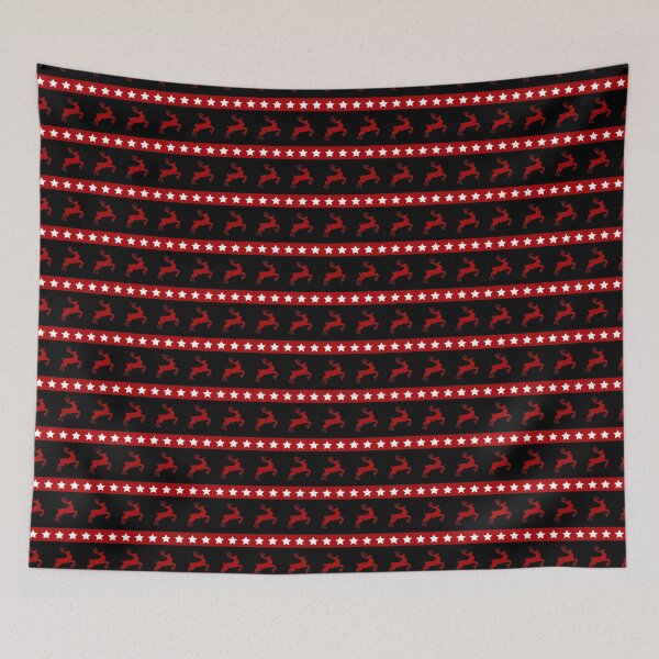Item preview, Merry Christmas Seamless Deer Pattern designed and sold by SSK Designs.
