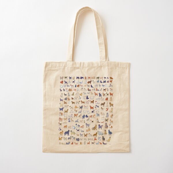 Every AKC Dog Breed Cotton Tote Bag