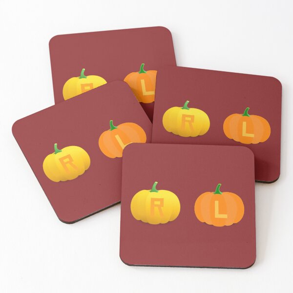 Item preview, Left and Right Pumpkin X-Ray Markers Maroon Background designed and sold by HumerusHumor.