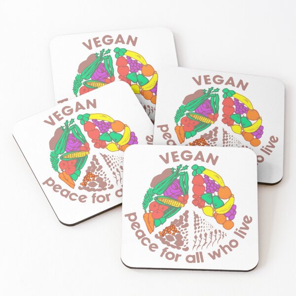 Item preview, Vegan - Peace For All Who Live designed and sold by jacquesi97.