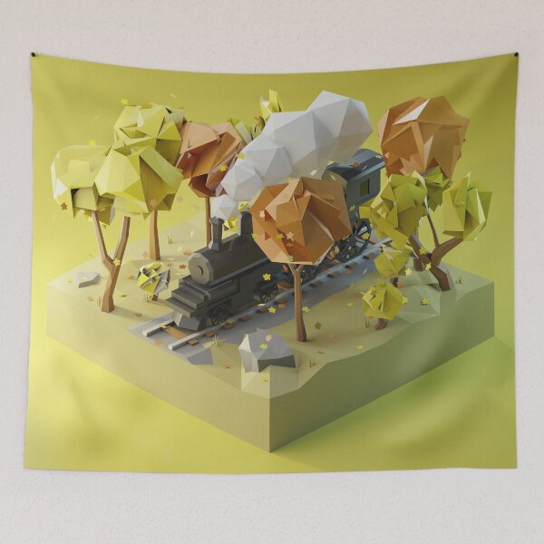 Item preview, Fall Foliage Train Rides designed and sold by Pelopoly.