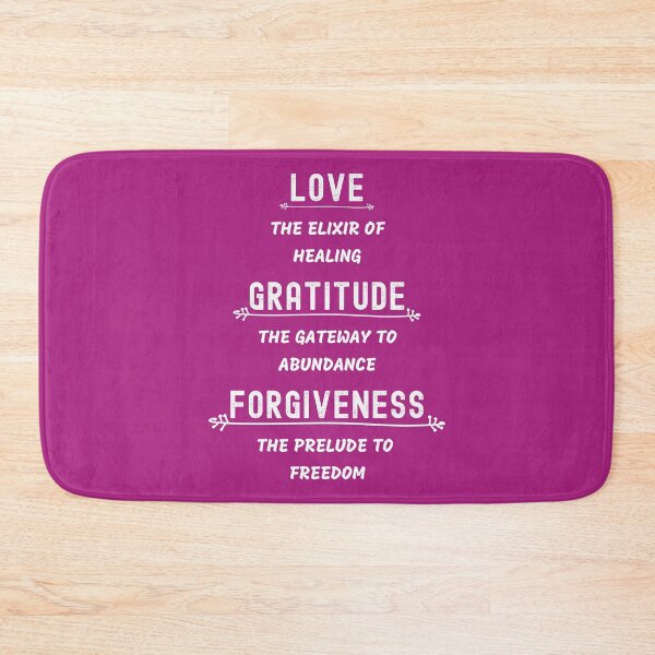 Item preview, Love, Gratitude, and Forgiveness: Purple Selection designed and sold by Intuitive Engines Apparel Co..