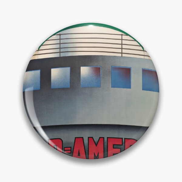 Item preview, Nord Amerika Express retro poster designed and sold by CorasPosters.
