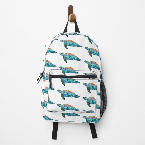 Item preview, Sea Turtle Beach - Colorful Beachy Art - Sharon Cummings designed and sold by Sharon Cummings Art.