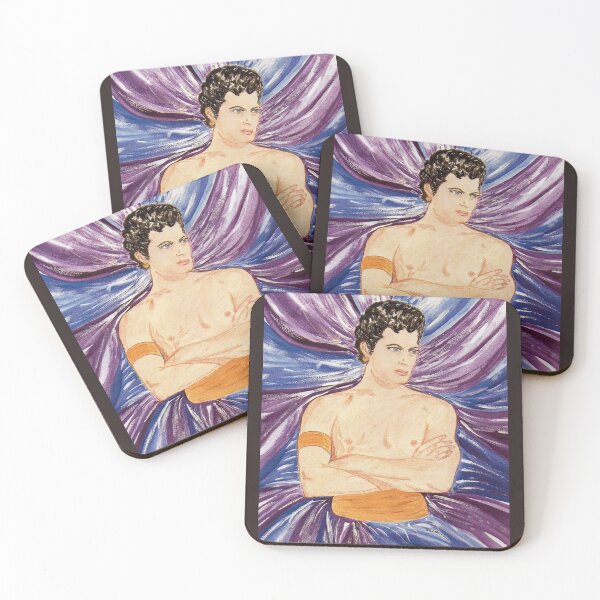 Item preview, Tony in purple satin swirl designed and sold by Susie  Mason.