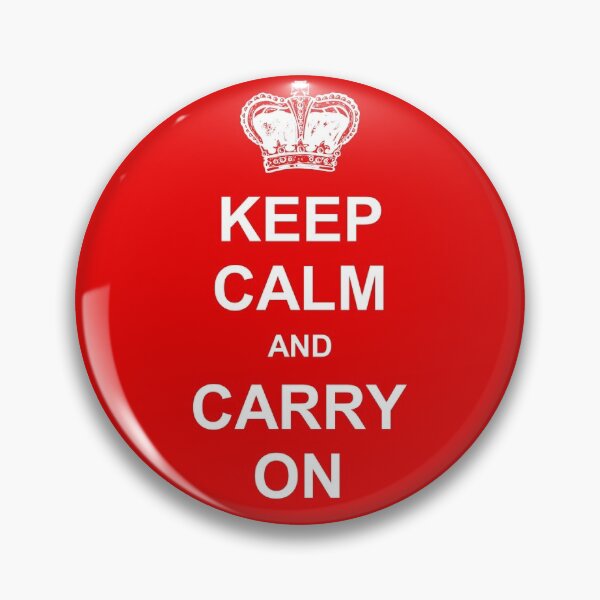 Item preview, Keep Calm and Carry On designed and sold by UrsidaeClay.