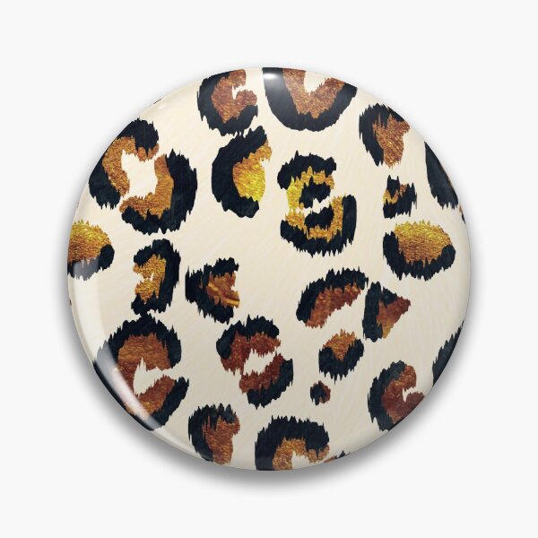 Item preview, Striking Golden Browns Leopard Seamless Pattern Print designed and sold by ClaudiaFlores.