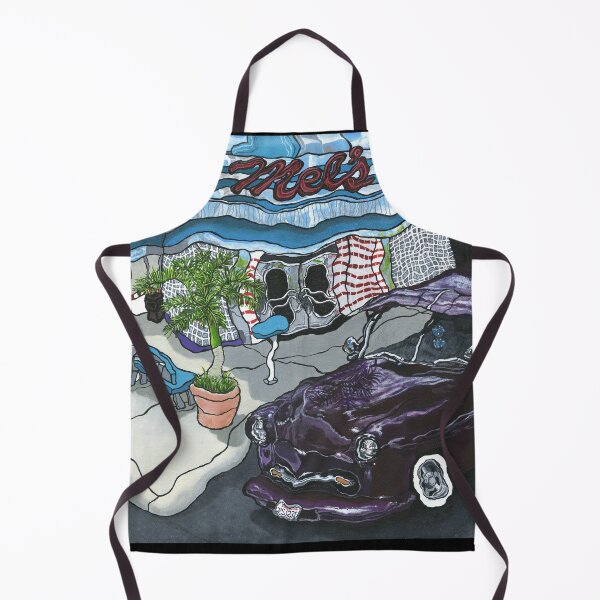 Item preview, Mel's Diner ~ Painting by Dawn Langstroth ©2018 designed and sold by Dawn Langstroth.