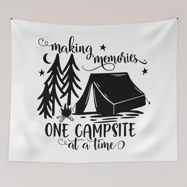 Item preview, Making Memories One Campsite At A Time T-Shirt, Making Memories Campsite Tent designed and sold by UniqueStylistic.
