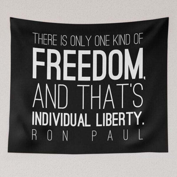 Artikelvorschau, Ron Paul Libertarian Geschenk Individuelle Freiheit Zitat entworfen und verkauft von AutonomousN.