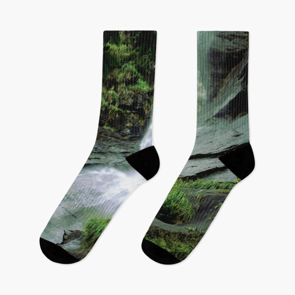 Item preview, Refreshing Mountain Waterfall designed and sold by NomadMessenger.