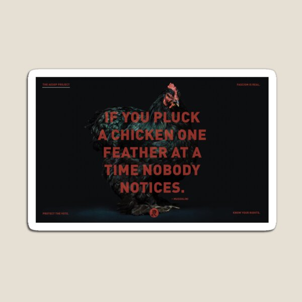 Item preview, If You Pluck A Chicken... designed and sold by AesopProject.