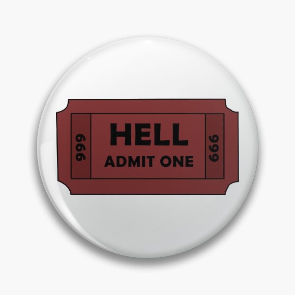 Item preview, Ticket to hell designed and sold by Maycu.