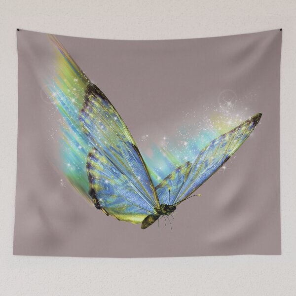 Item preview, the blue butterfly designed and sold by Karine Dupras.