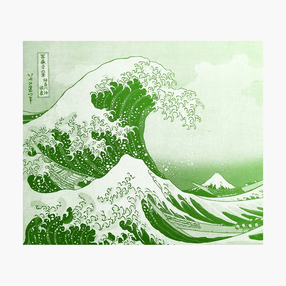 the green wave painting