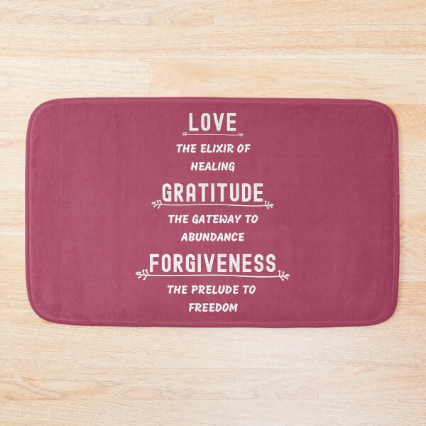Item preview, Love, Gratitude, and Forgiveness: Pink Selection designed and sold by Intuitive Engines Apparel Co..