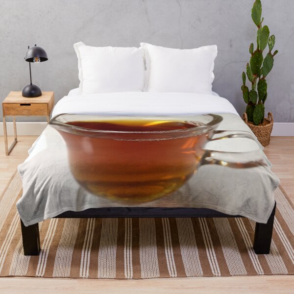 A nice cup of tea Throw Blanket