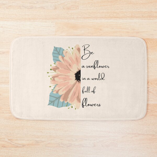 Item preview, Be A Sunflower In A World Full Of Flowers Neutral Simple Design designed and sold by zedonee.