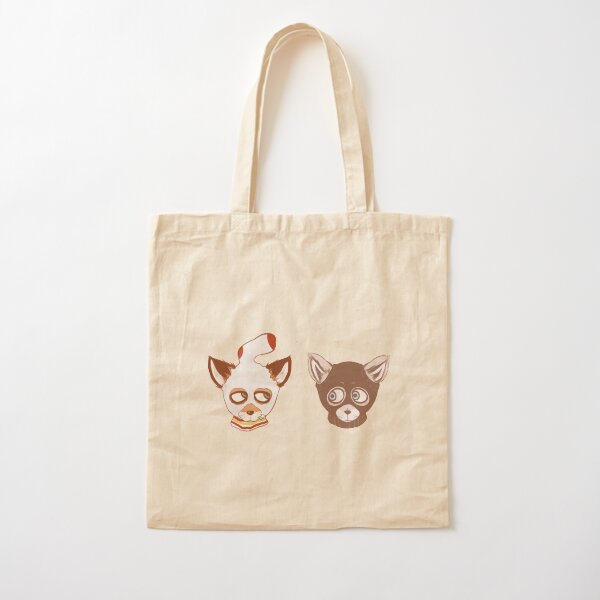 Ash and Kristofferson (Mask) Cotton Tote Bag