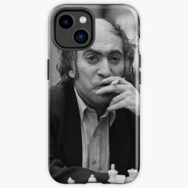 Bobby fischer smooking iPhone Case by LoveGalBlackTan