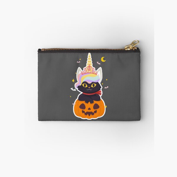 Item preview, Unicorn Black Cat Pumpkin designed and sold by Ribsa.