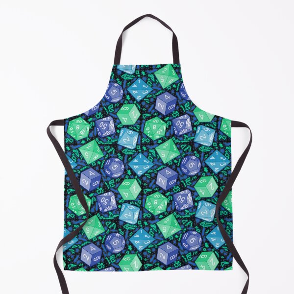 Item preview, Teal & blue dice but it’s a 90s arcade carpet  designed and sold by Freckles Fernicola.
