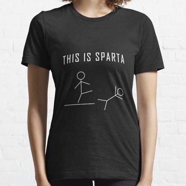 Caution This Is Sparta T Shirt By CharGrilled