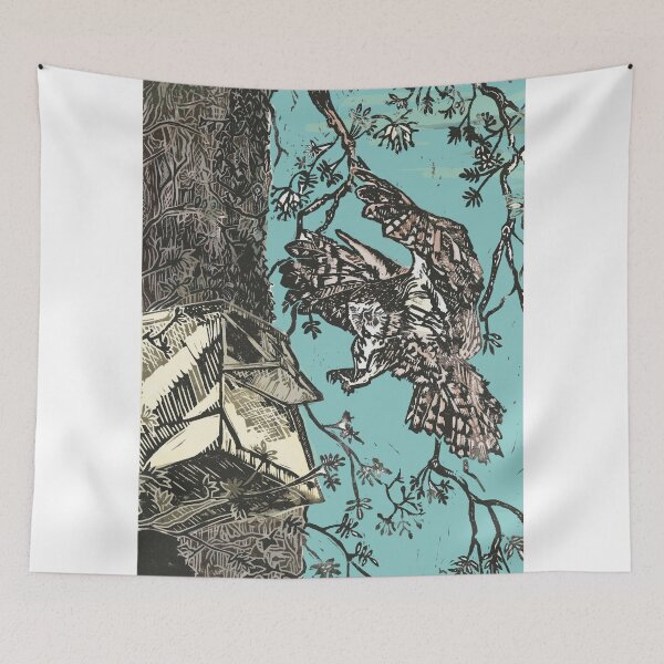 Item preview, Owl neighbours designed and sold by ChloeBirnie.