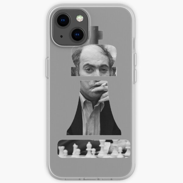 Bobby fischer smooking iPhone Case by LoveGalBlackTan