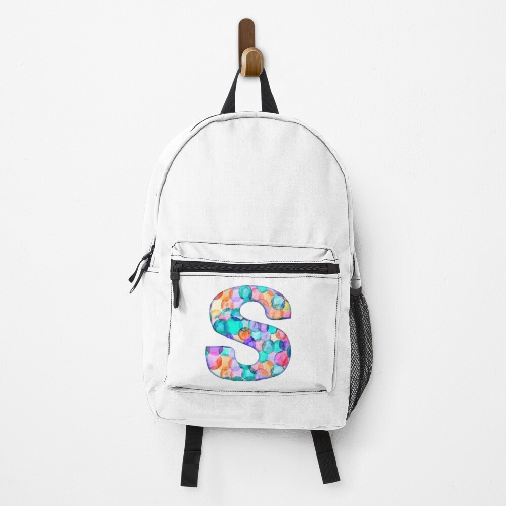 "Letter S" Backpack for Sale by Paoanne Redbubble