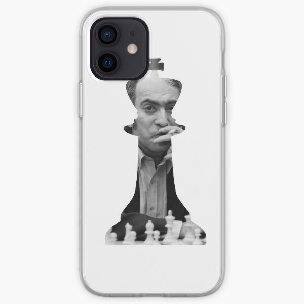 Bobby fischer smooking iPhone Case by LoveGalBlackTan