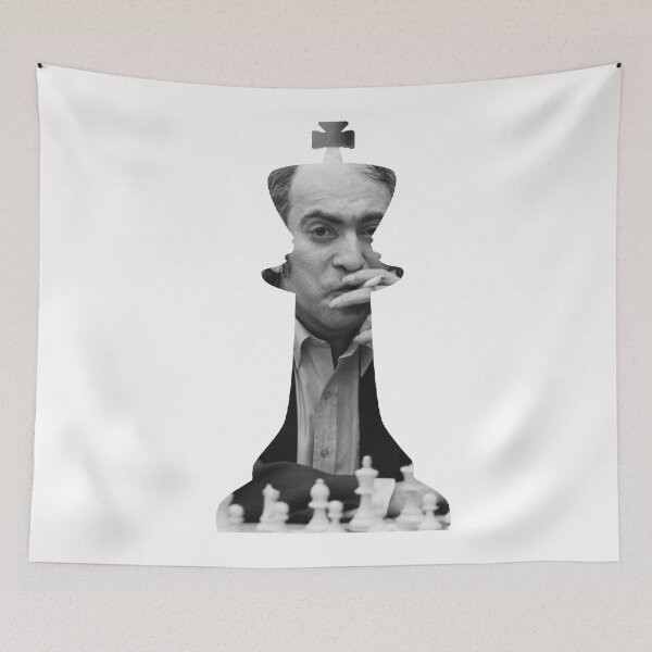 Item preview, Bobby Fischer King of Chess designed and sold by LoveGalBlackTan.